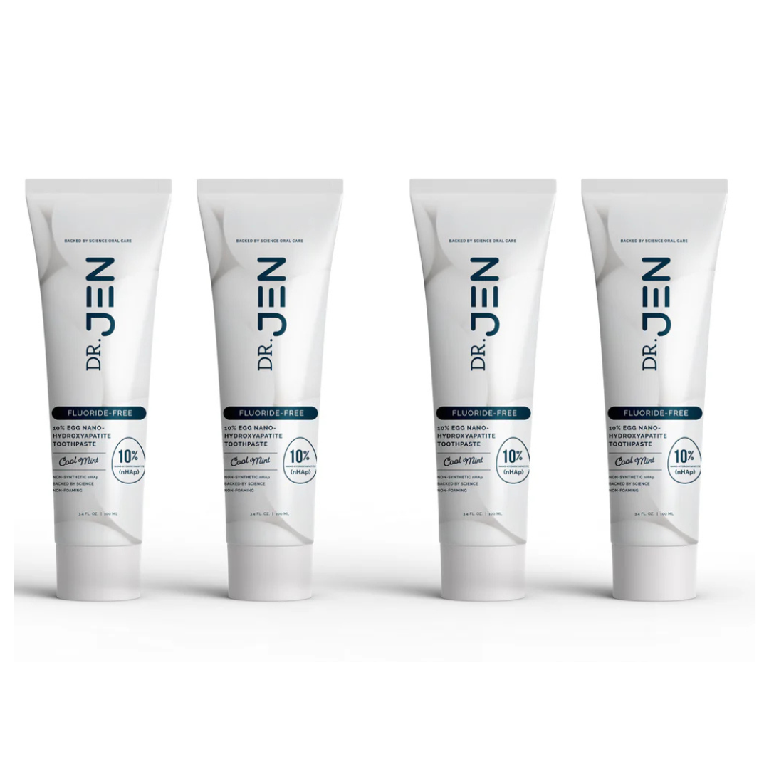 NEW Dr. Jen's Eggshell 10% Premium Nano Hydroxyapatite Toothpaste