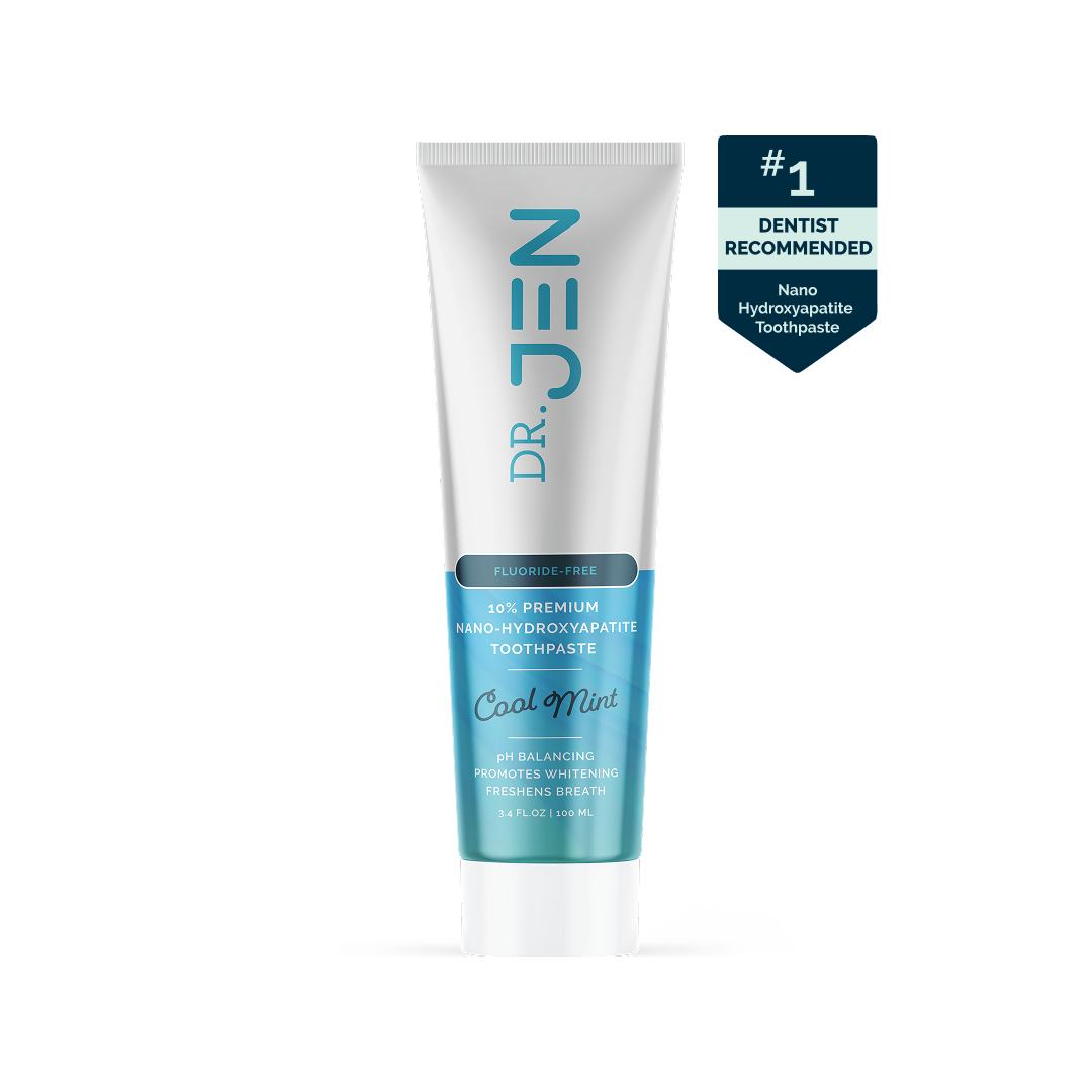 Fluoride-Free 10% Premium nano-hydroxyapatite Toothpaste – Dr Jen