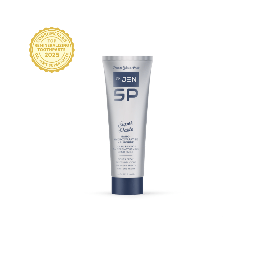 Super Paste Toothpaste with Fluoride + 10% Premium Nano-Hydroxyapatite