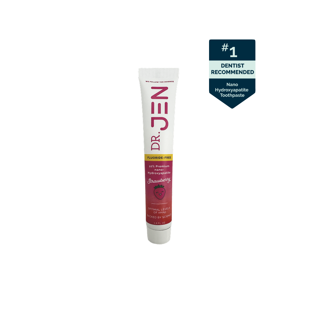 3-Pack - Travel Size Strawberry Fluoride Free with 10% Premium