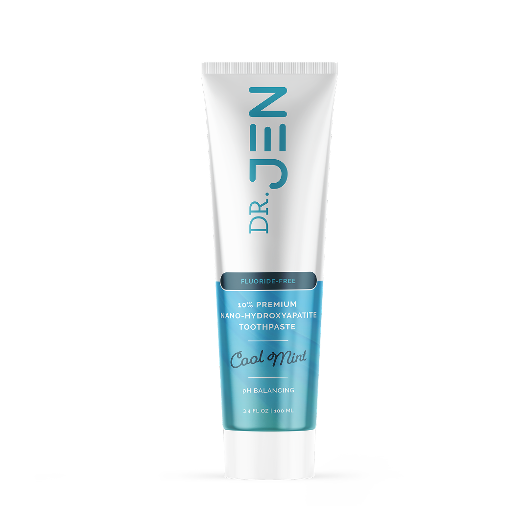 Fluoride-Free Cool Mint 10% Premium Nano-Hydroxyapatite Toothpaste