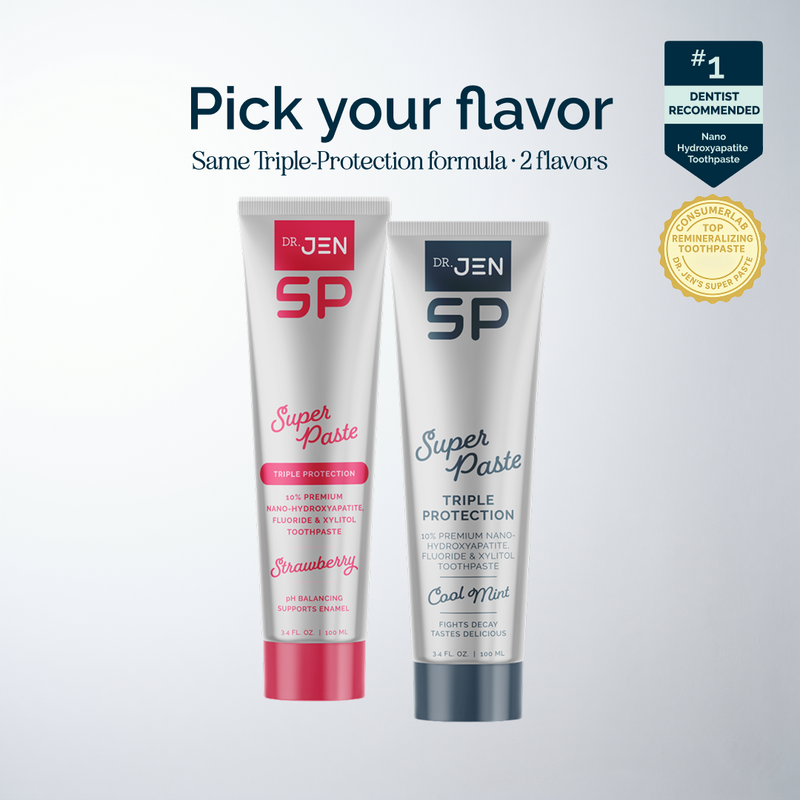 Super Paste with Fluoride + 10% Premium Nanohydroxyapatite Toothpaste