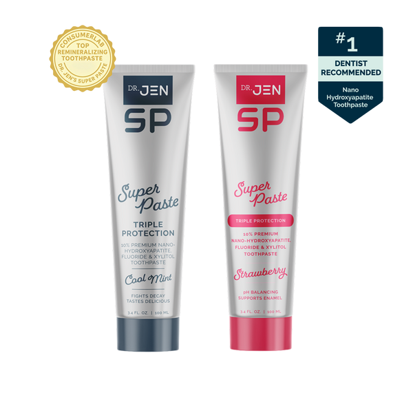 Super Paste with Fluoride + 10% Premium Nanohydroxyapatite Toothpaste