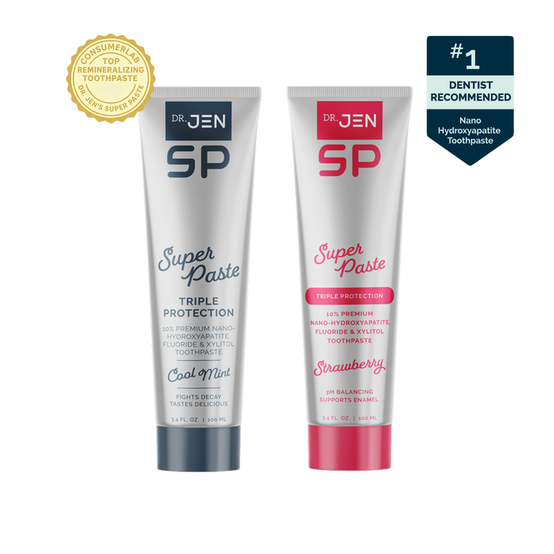 Super Paste with Fluoride + 10% Premium Nanohydroxyapatite Toothpaste