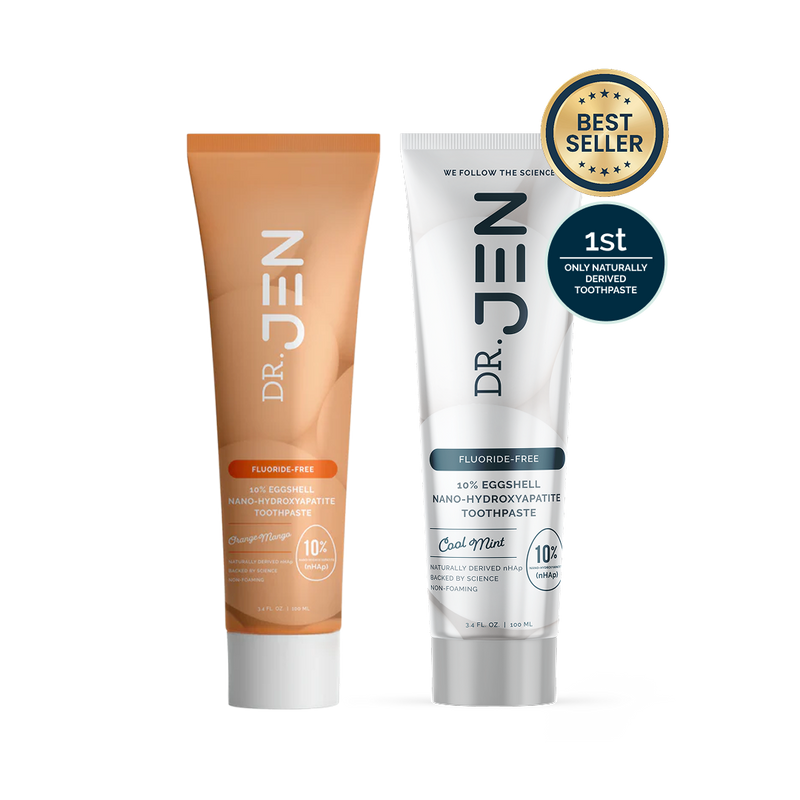 Dr. Jen's Eggshell 10% Premium Nanohydroxyapatite Toothpaste