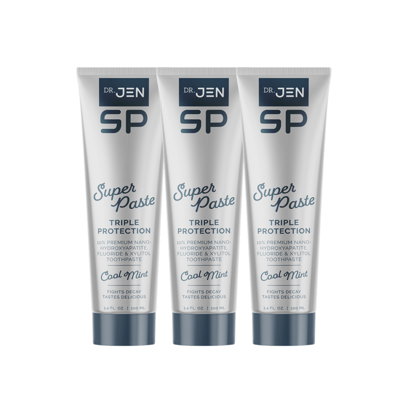 Super Paste with Fluoride + 10% Premium Nano-hydroxyapatite Toothpaste