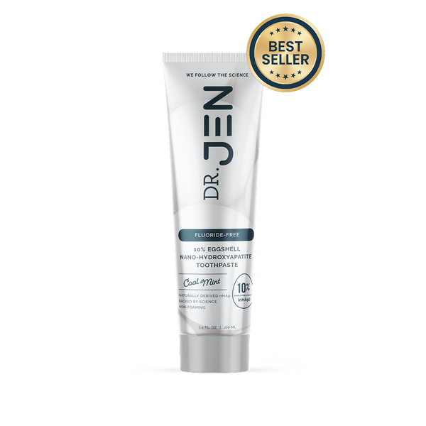 Dr. Jen's Eggshell 10% Premium Nanohydroxyapatite Toothpaste