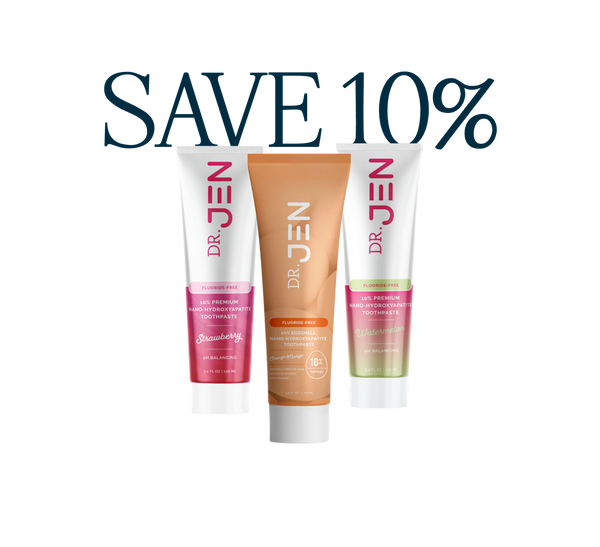 Dr. Jen's Eggshell 10% Premium Nanohydroxyapatite Toothpaste – Dr