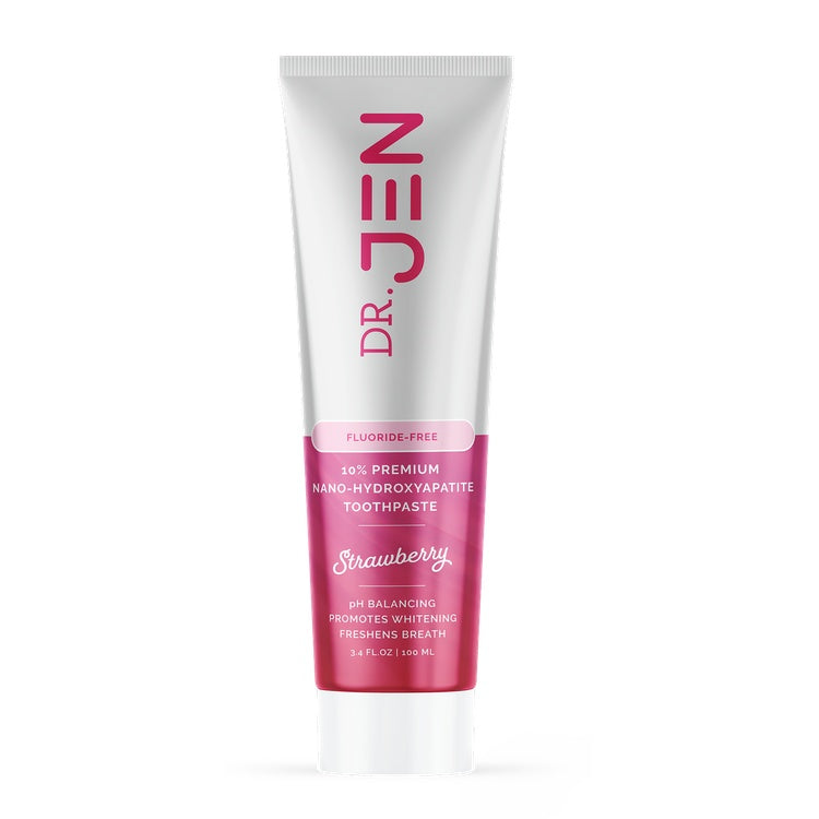 3-Pack - Travel Size Strawberry Fluoride Free with 10% Premium