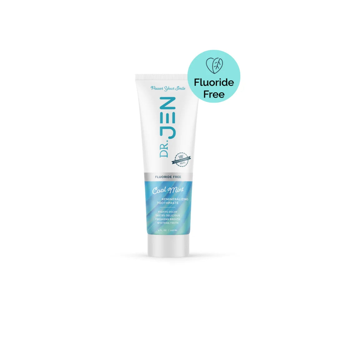 Fluoride-Free Cool Mint 10% Premium Nano Hydroxyapatite Toothpaste