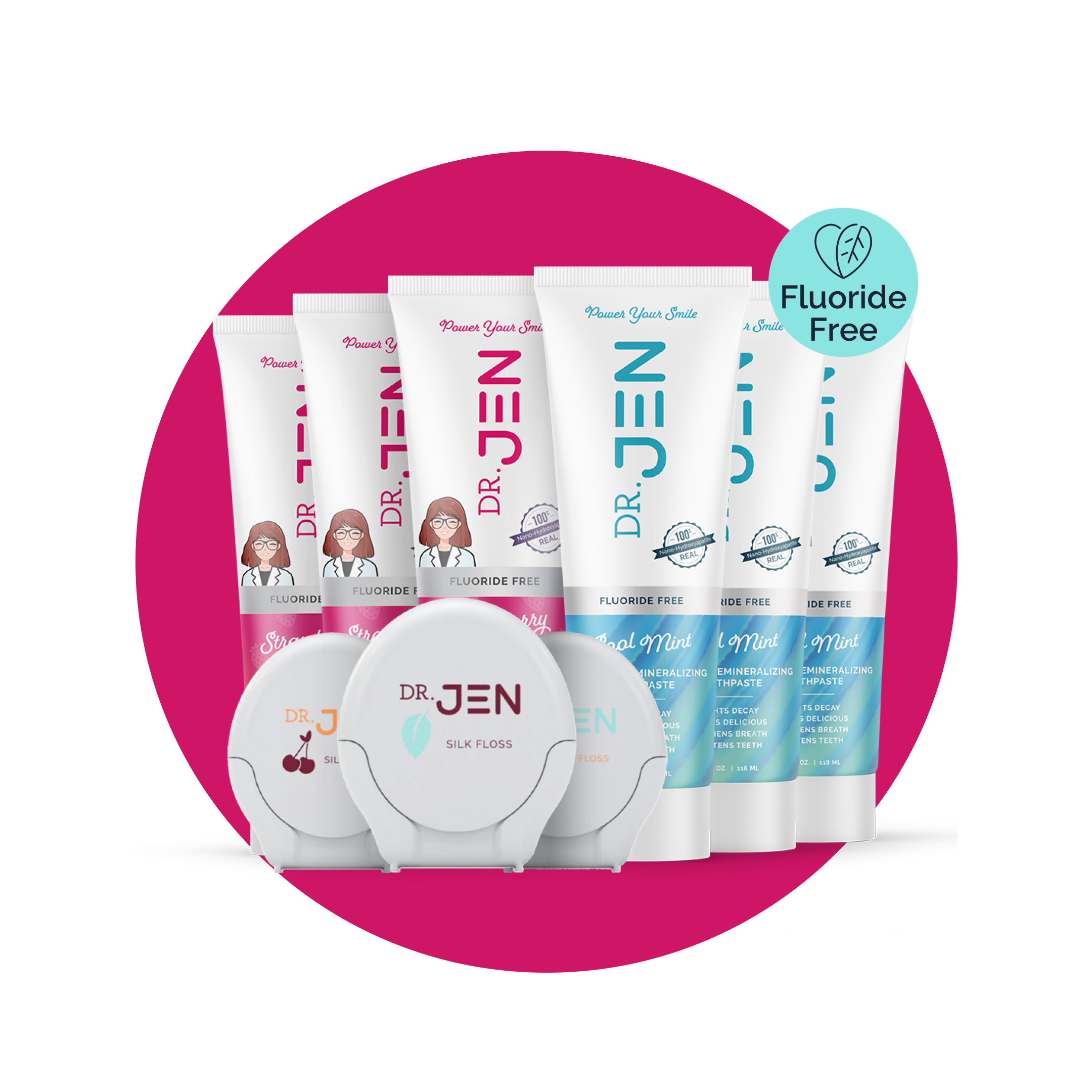 Fluoride-Free Family Bundle – Dr Jen Natural