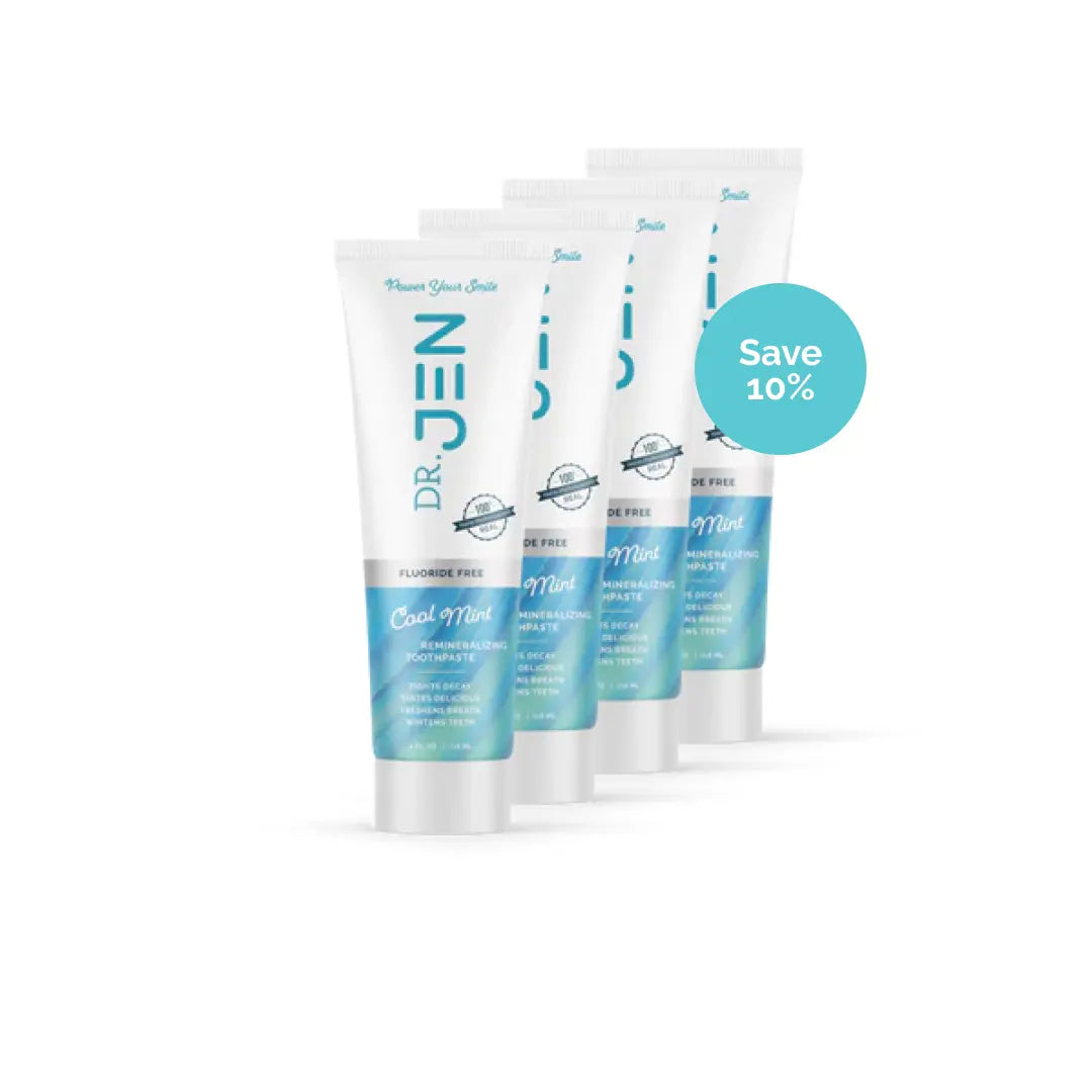 Fluoride-Free Cool Mint 10% Premium Nano Hydroxyapatite Toothpaste