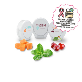 Plastic-Free Floss with Nano-Hydroxyapatite