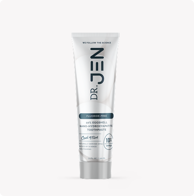 Dr. Jen's Eggshell 10% Premium Nanohydroxyapatite Toothpaste