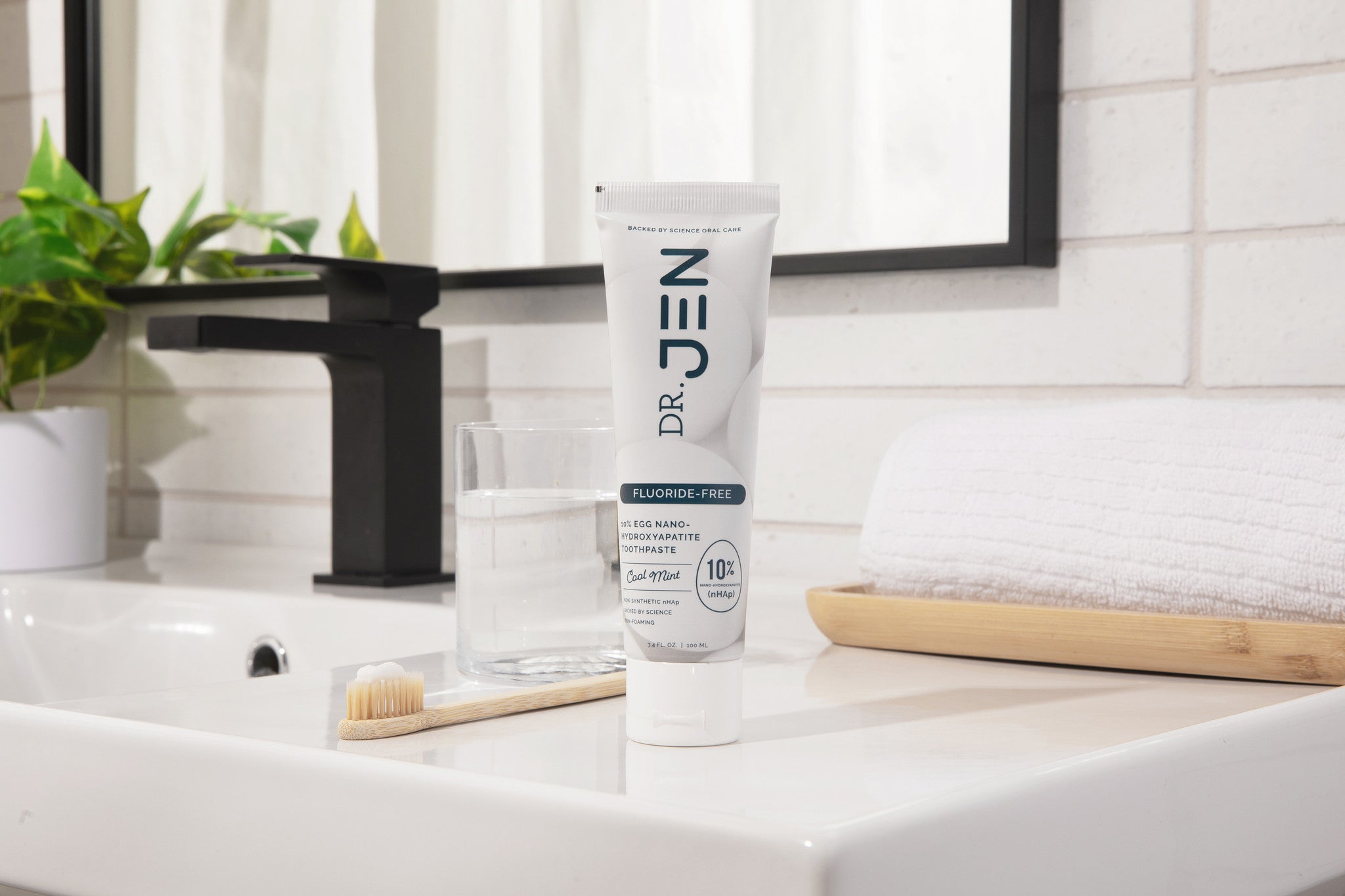 NEW Dr. Jen's Eggshell 10% Premium Nano Hydroxyapatite Toothpaste
