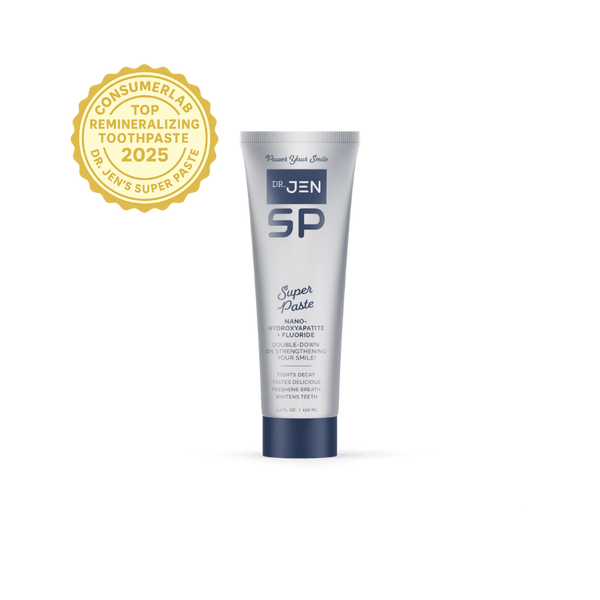 Super Paste Toothpaste with Fluoride + 10% Premium Nano-Hydroxyapatite