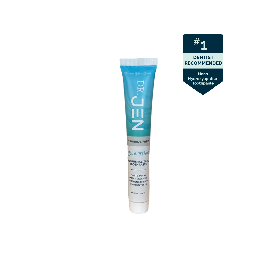 3-Pack - Travel Size Cool Mint Fluoride Free with 10% Premium nHAp