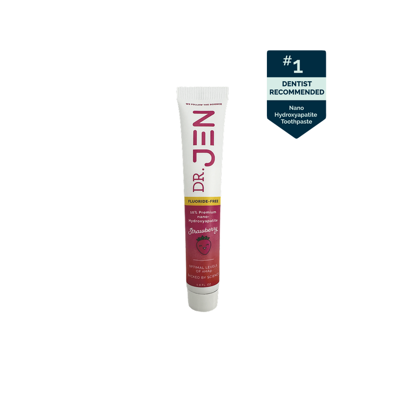 Dr. Jen Natural strawberry hydroxyapatite toothpaste