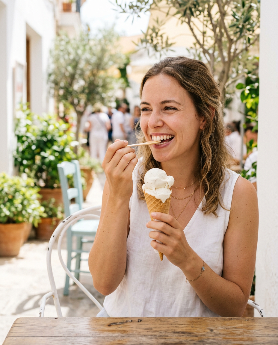 Ice cream with your kids