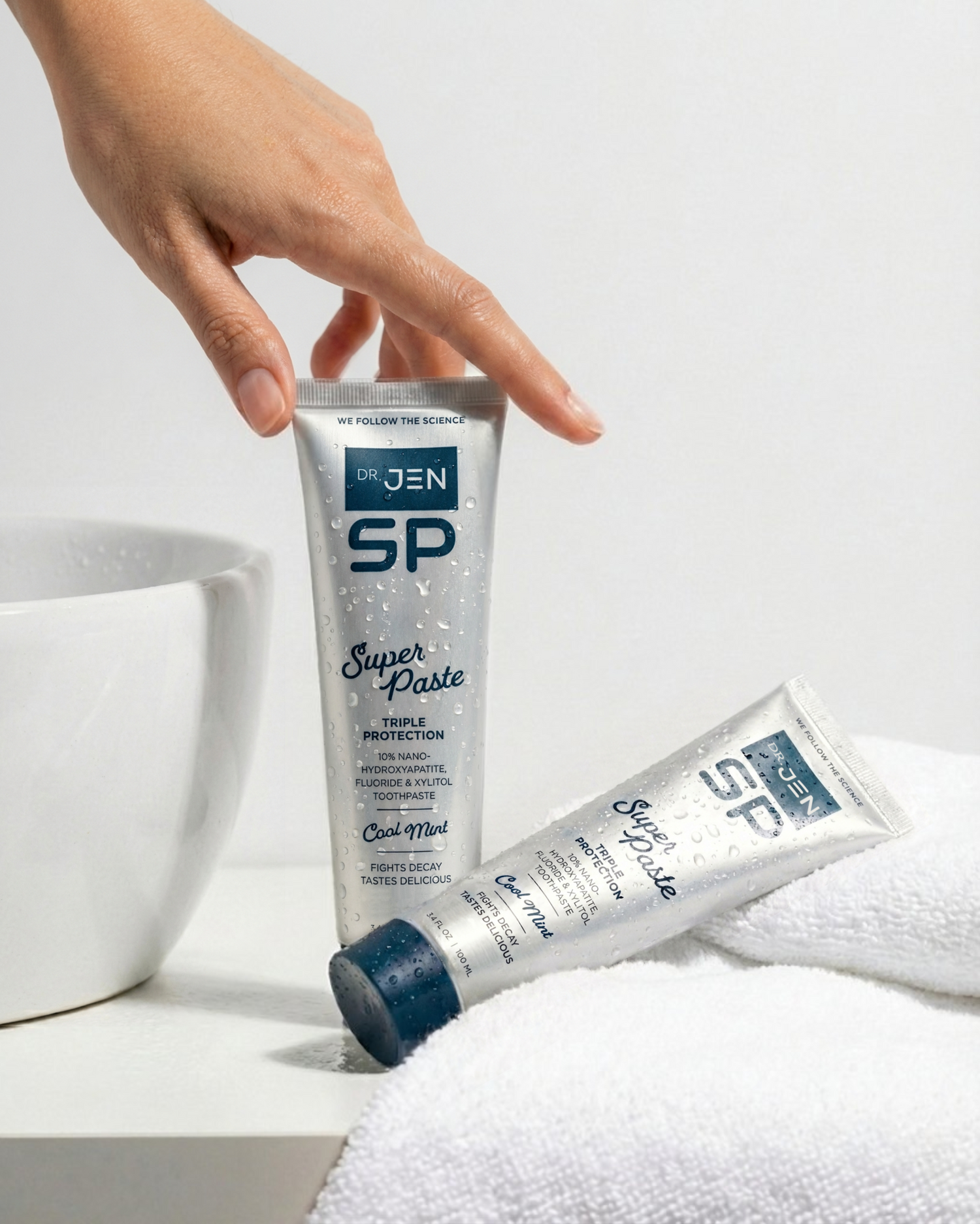 Super Paste with Fluoride + 10% Premium Nanohydroxyapatite Toothpaste