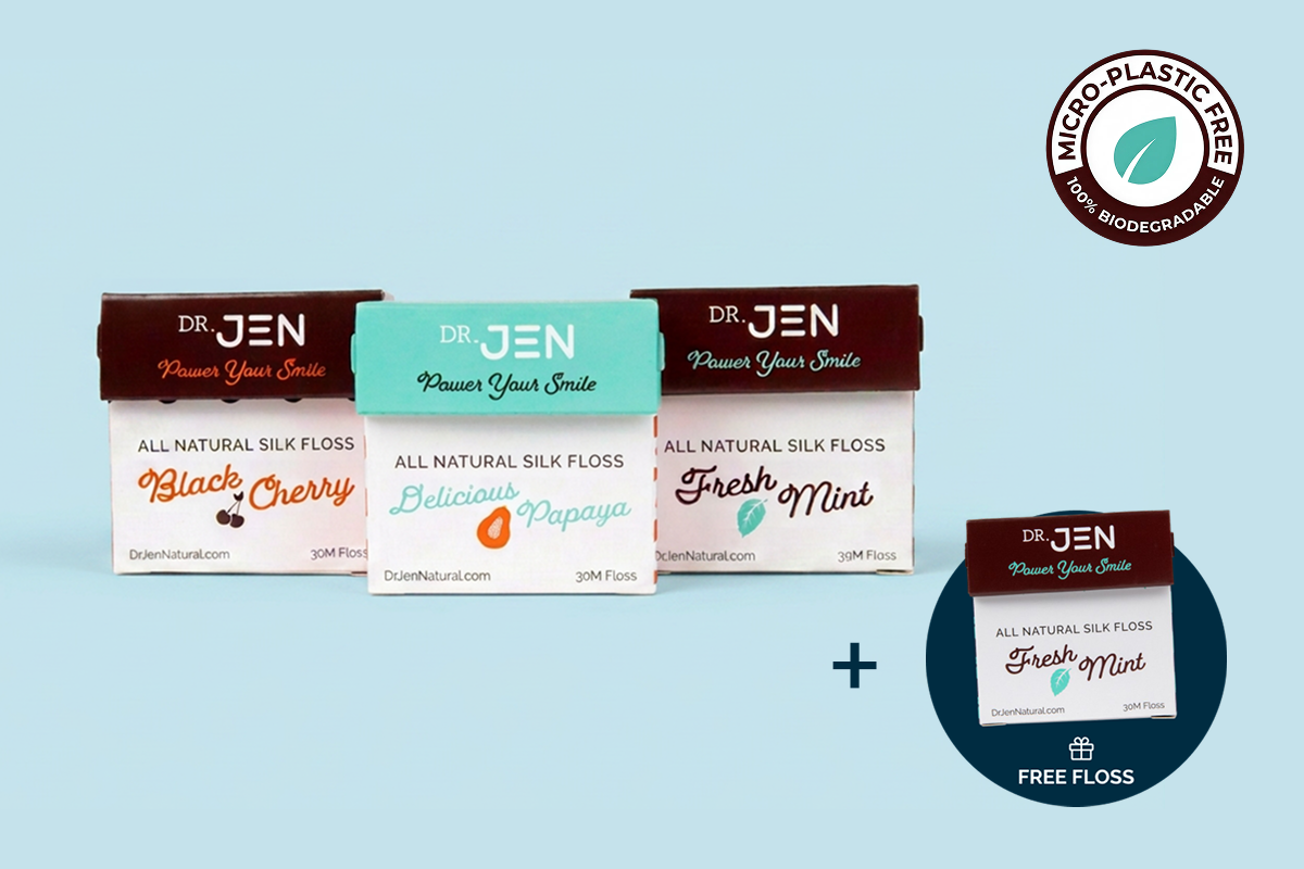 3-Pack 100% Italian Silk Floss