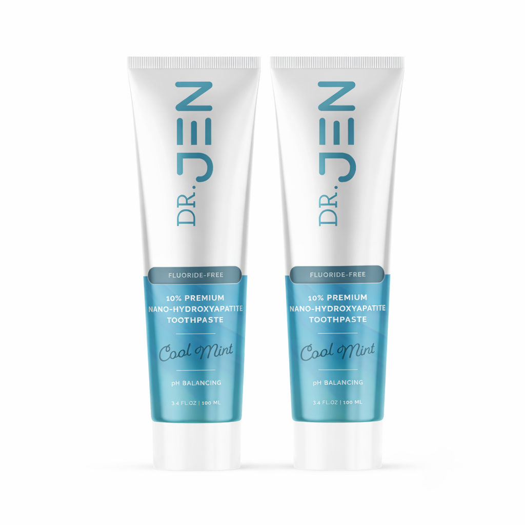 Fluoride-Free Cool Mint 10% Premium Nano-Hydroxyapatite Toothpaste