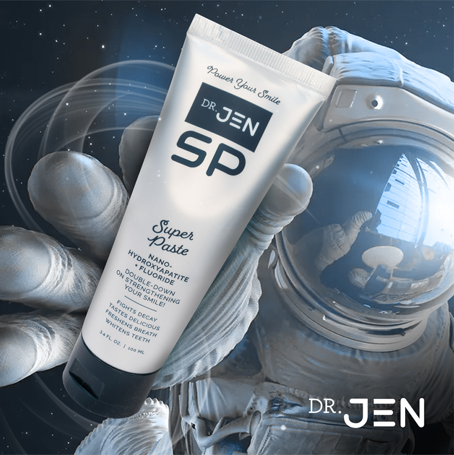 Dr. Jen Super Paste with Nano-Hydroxyapatite + Fluoride toothpaste